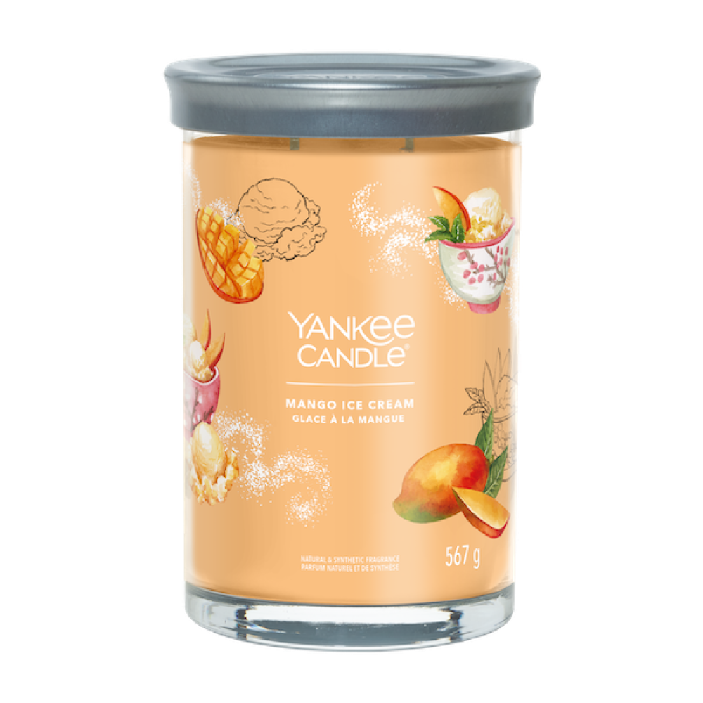 Sviečka Yankee Candle - MANGO ICE CREAM, veľká