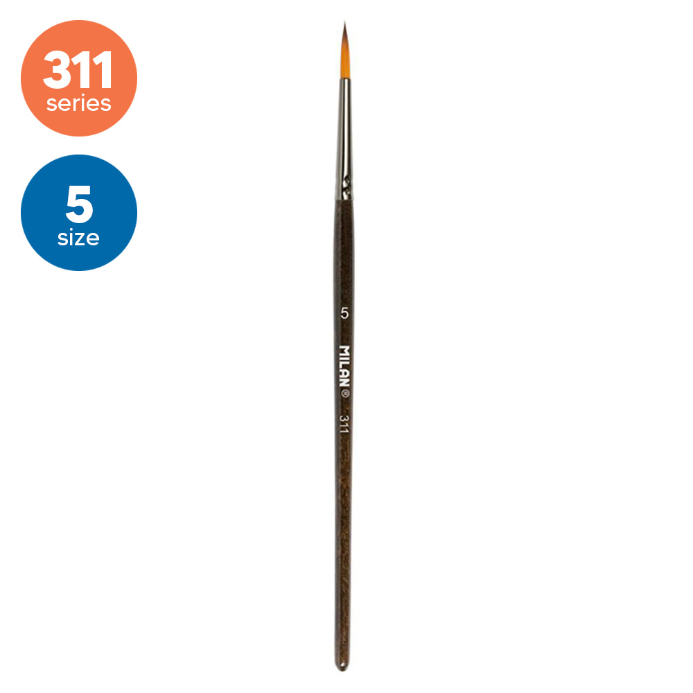Štetec guľatý MILAN č. 5 - 311