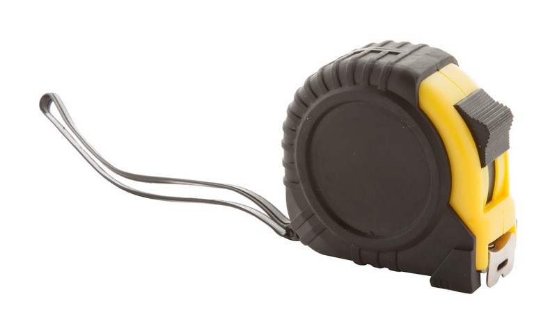 Zvinovací meter, 5m , black/yellow