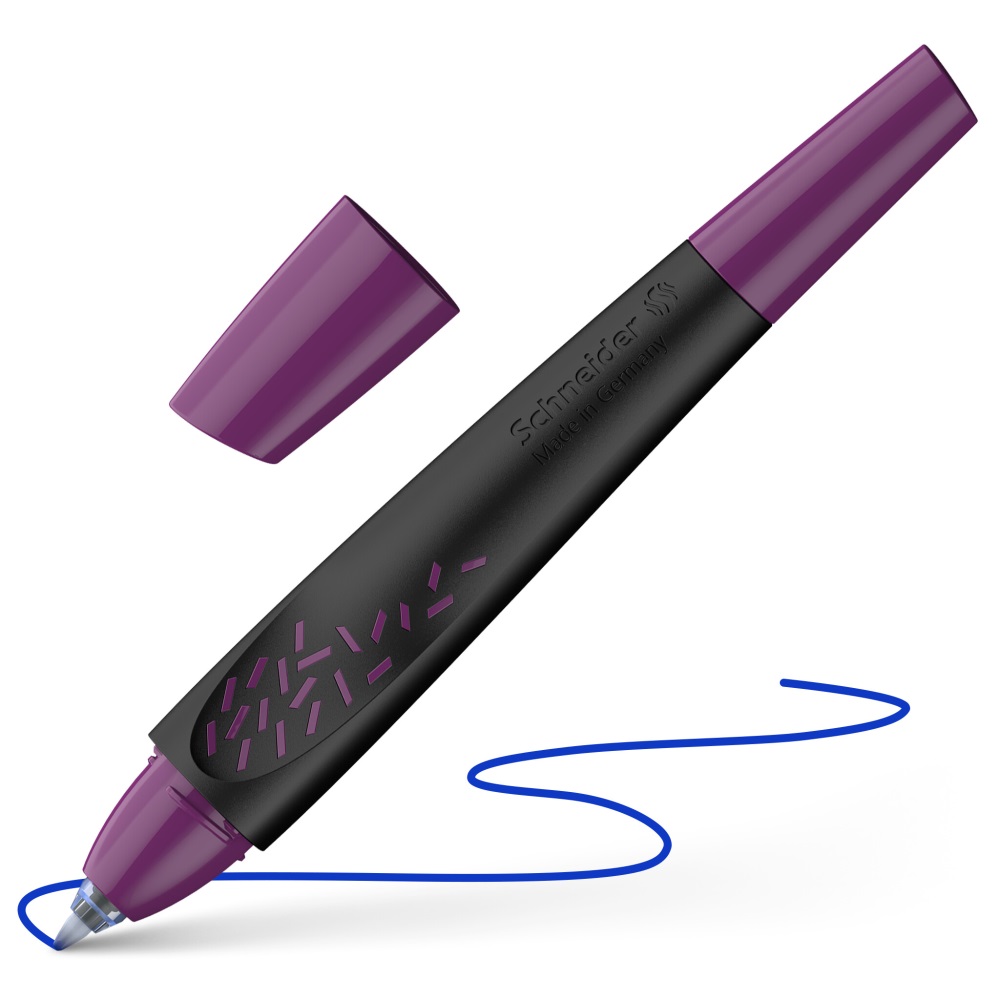 Roller bombičkový Schneider Breeze Black-berry - modrá náplň