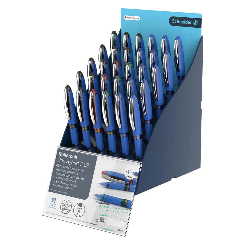Prezentačný stojan Schneider Roller One Hybrid C 03 mix SiS Display 30 ks