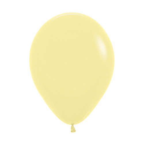 Balón Pastel 25 cm, banánový /100ks/