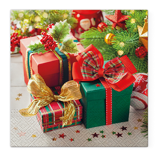 Obrúsky TaT 33x33cm Gifts with Bow