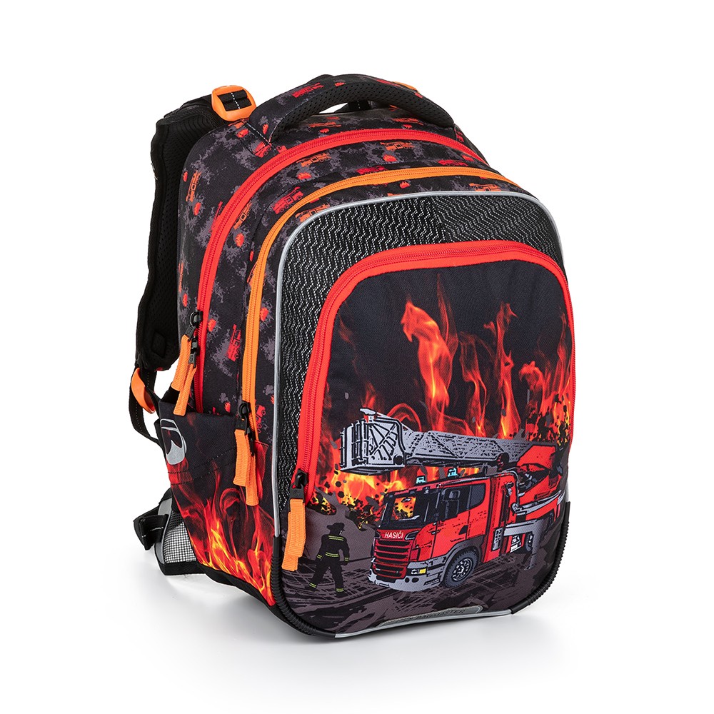 Školský batoh BagMaster Beta 23 A - Hasiči