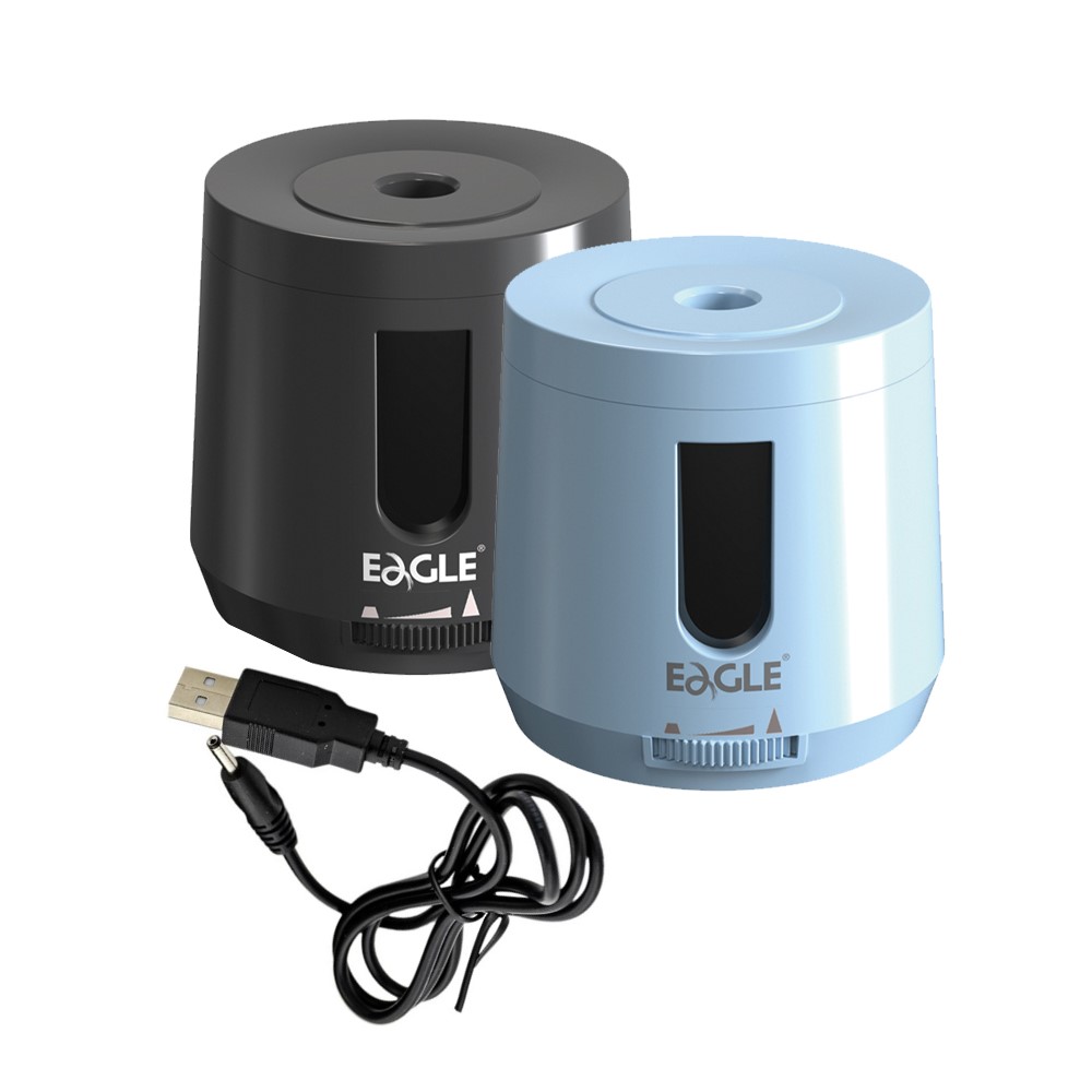 Strúhadlo elektrické EAGLE TY49 USB (čierne, modré /cena 1ks)
