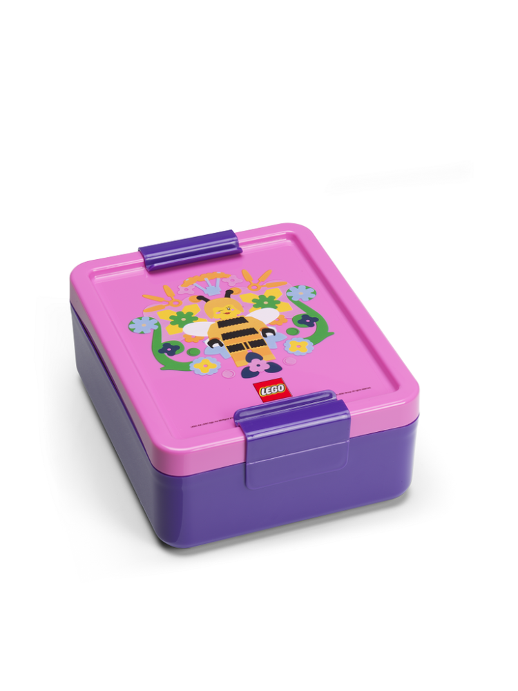 LEGO Bee box desiatový box - fialová