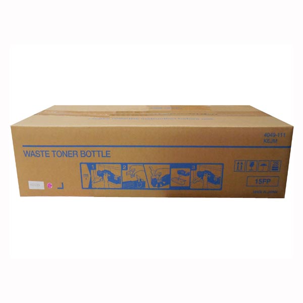 Konica Minolta originál waste box 4049-111, 65JA51050, 30000str., Konica Minolta Bizhub C350, C351, C450, C450P, odpadová nádobka