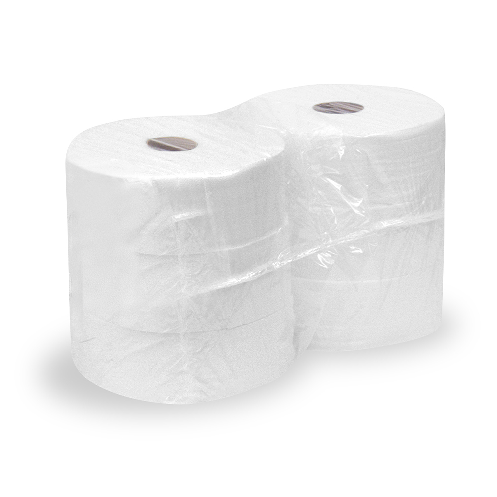 Toaletný papier JUMBO 26cm ,2 vrs. biely 100% celuloza (6ks)