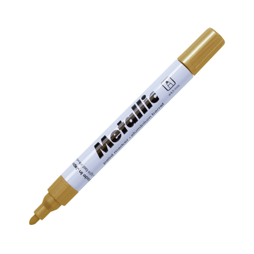 Popisovač lakový CENTROPEN 9210 Metallic - zlatý