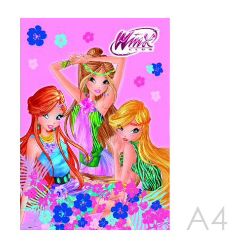 Omaľovanka A4 Akim - Winx Club Fashion