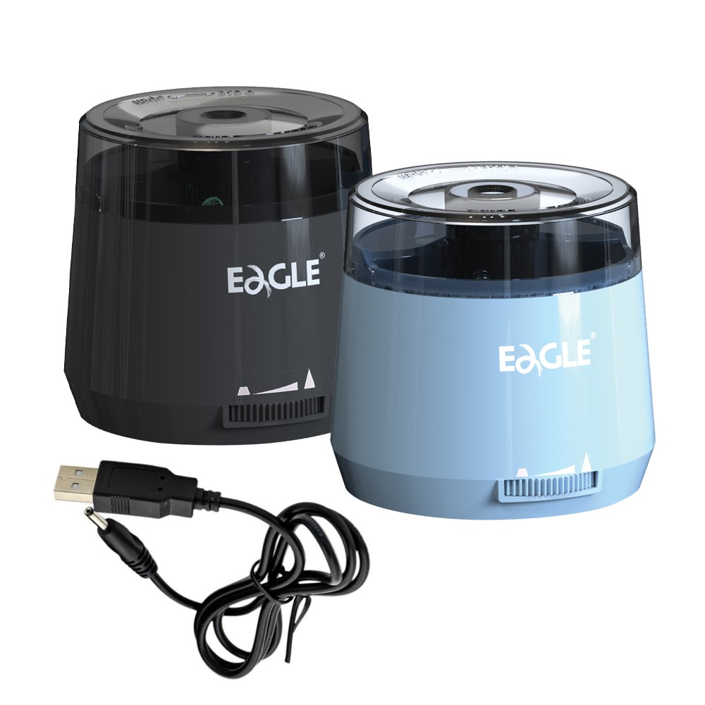 Strúhadlo elektrické EAGLE TY60 USB (čierne, modré /cena 1ks)