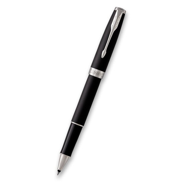 Roller Parker Sonnet Matte Black CT, black F