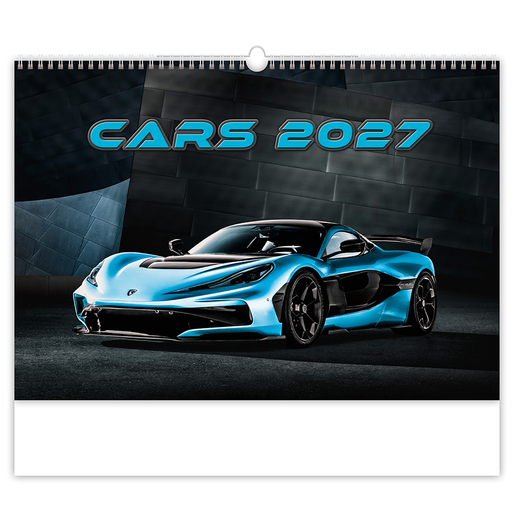 Nástenný kalendár 2027 Cars