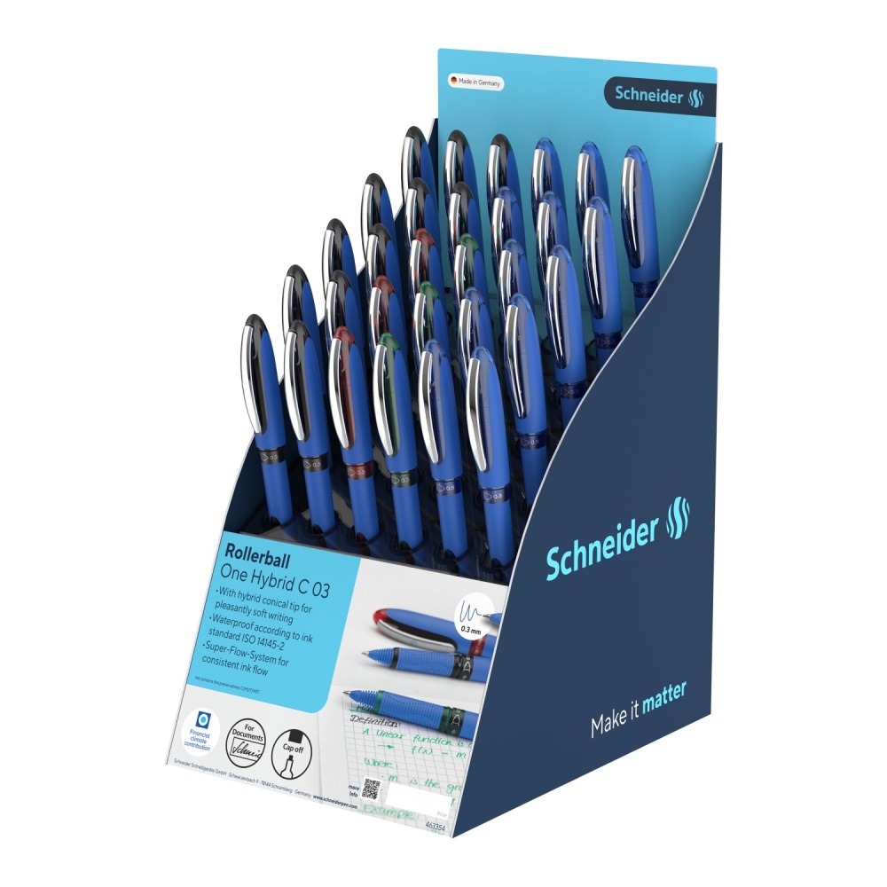 Prezentačný stojan Roller Schneider One Hybrid C 0,3 mm (30 ks)