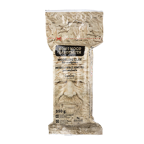 Modelovacia hmota KOH-I-NOOR sochárska 550g - okrová