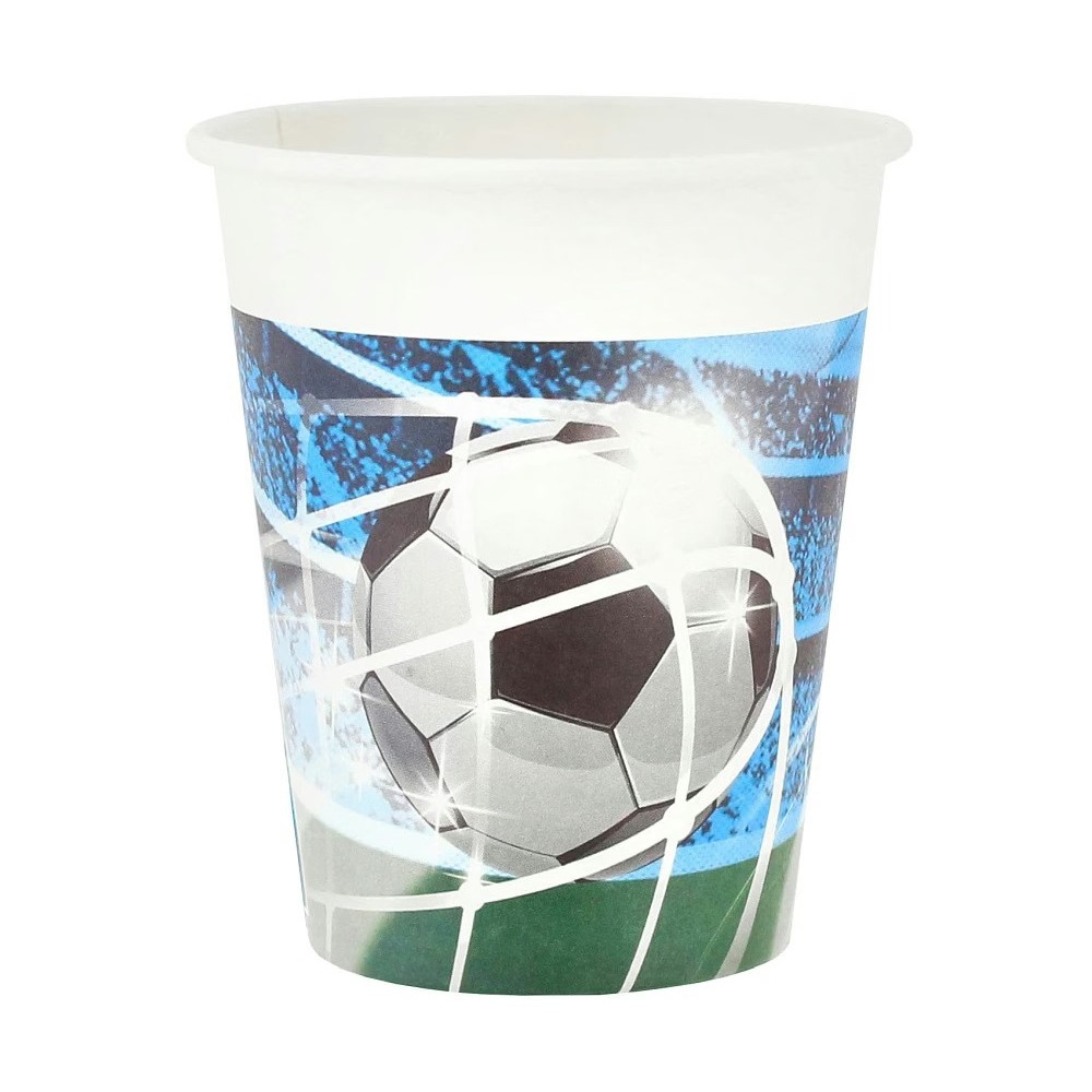 Pohár 0,2 l Futbal 8 ks