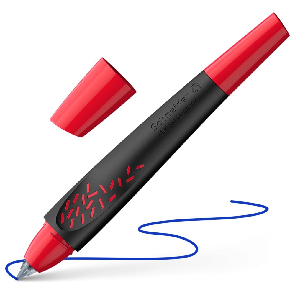 Roller bombičkový Schneider Breeze Black-red - modrá náplň