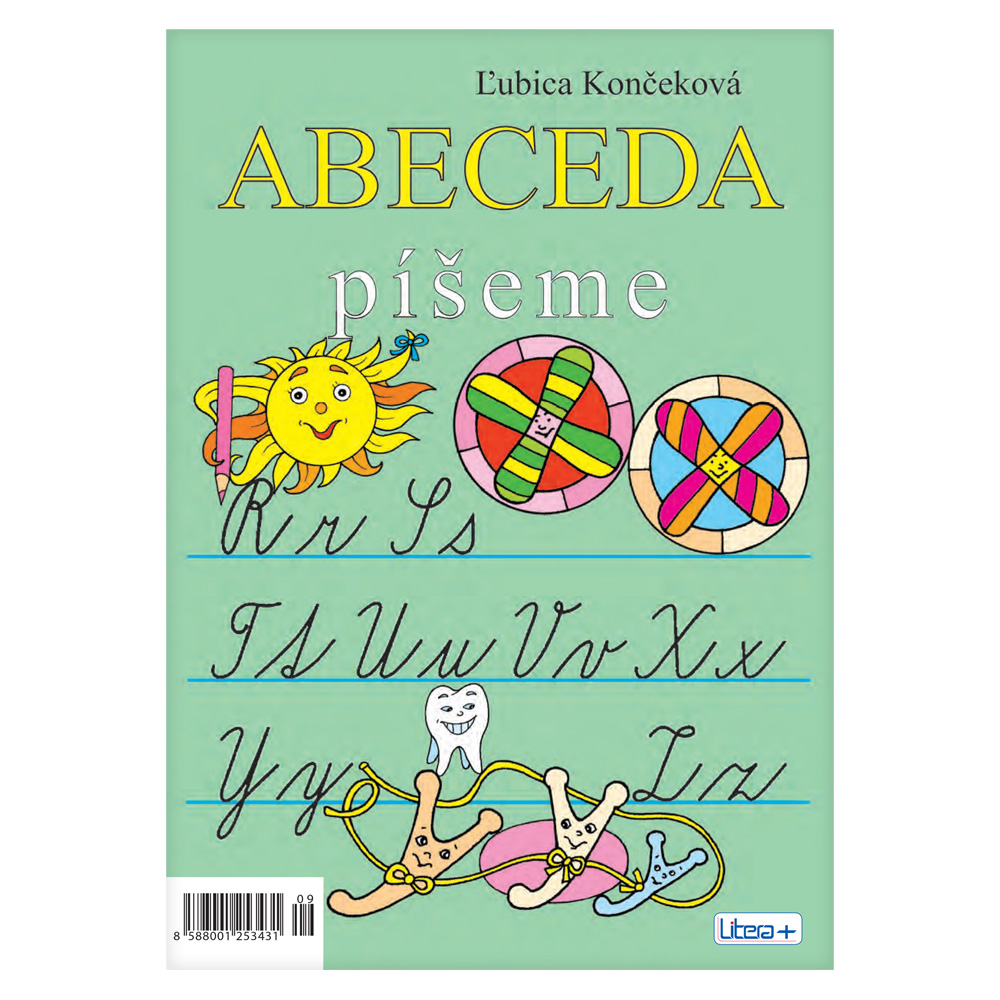 Omaľovanka A5 Litera - Abeceda 3