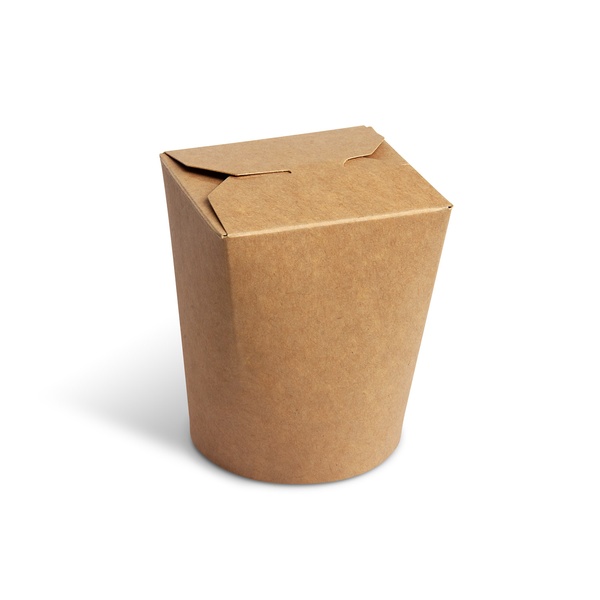 Food box Asia (PAP/PE) kraft 750ml/26oz [50 ks]