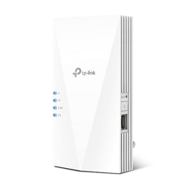 TP-LINK extendery RE700X 2,4 GHz + 5 GHz (dual-band), extender, prístupový bod, IPv6, 574 Mbps (2,4 GHz), 2402 Mbps (5 GHz)Mbps, i