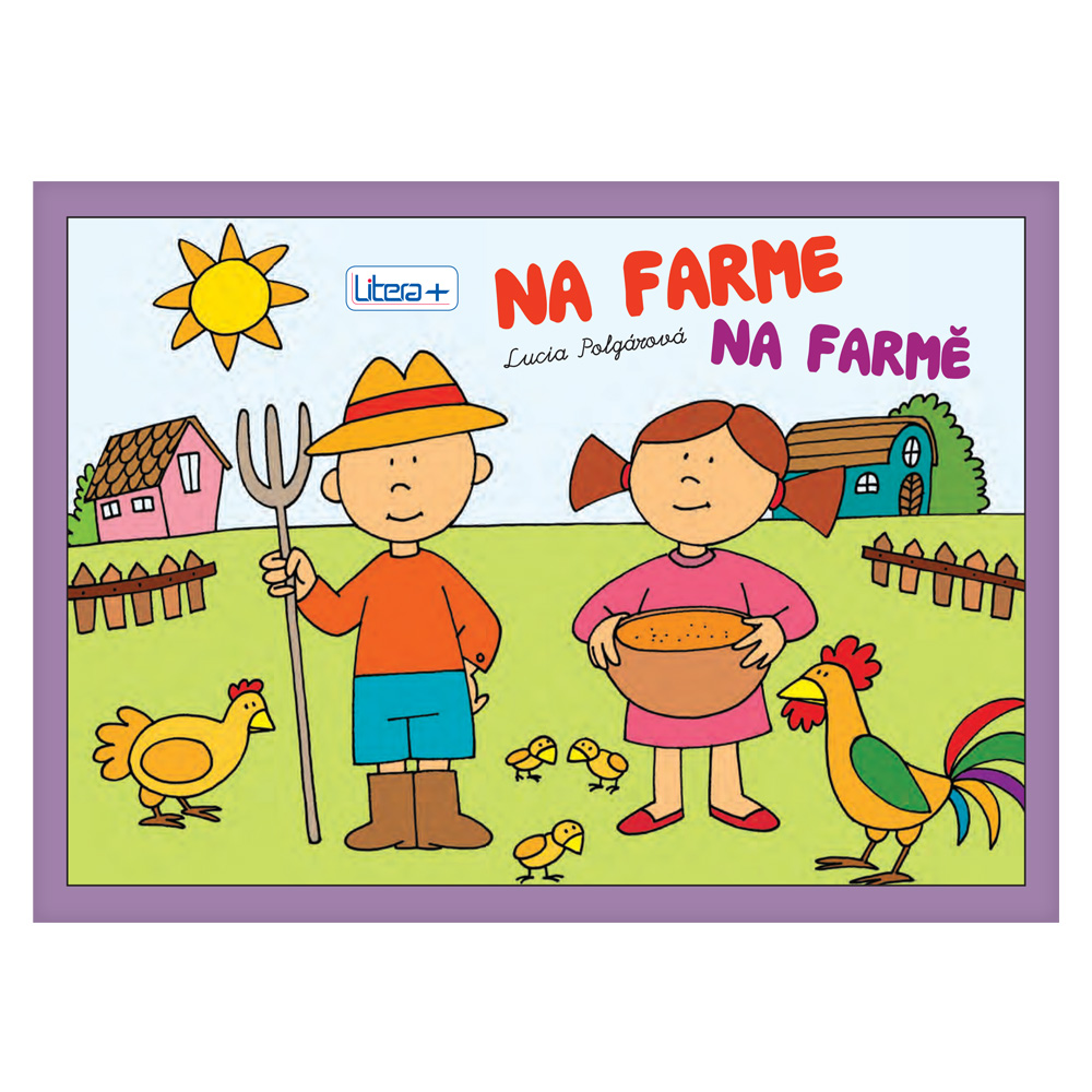 Omaľovánka A5 Litera - Na farme