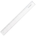Pravítko Q-CONNECT 30 cm transparentné