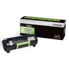 Lexmark originál toner 50F2X00, 502X, black, 10000str., extra high capacity, return
