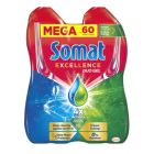 Somat gél do umývačky riadu Excellent Anti-Grease Duo 2× 540 ml, 60 dávok