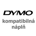 Kompatibil Dymo páska 45016, S0720560, čierny tlač/modrý podklad, 7m, 12mm, D1