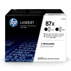 HP originál toner CF287XD, HP 87X, black, 36000 (2x18000)str., dual pack, 2x2,7 kg, DOPREDAJ