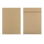 Taška B4 s X dnom a odtrhávacou páskou 250 x 354 mm hnedá 130g