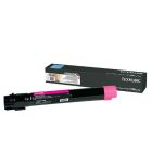 Lexmark originál toner X950X2MG, magenta, 24000str., extra high capacity