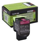 Lexmark originál toner 80C2SM0, magenta, 2000str., return