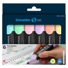 Zvýrazňovač Schneider Job pastel - sada 6 ks