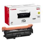 Canon originál toner 732 Y, 6260B002, yellow, 6400str.