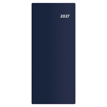 Diár vreckový 2027 - Torino mesačný - modrá