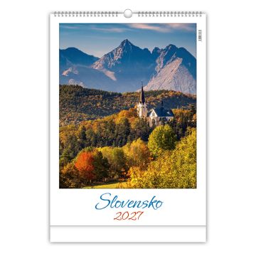 Kalendár nástenný Slovensko 2027