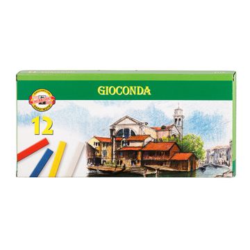 Krieda olejová KOH-I-NOOR GIOCONDA farebná, sada (12 ks)