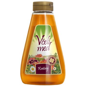 Med včelí MEDAS kvetový s dávkovačom 500g