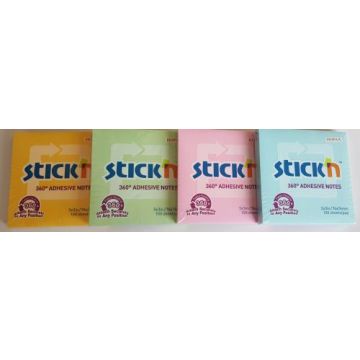 Samolepiace bločky 360° 76x76mm
