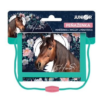Detská textilná peňaženka JUNIOR S8 Horse - kôň