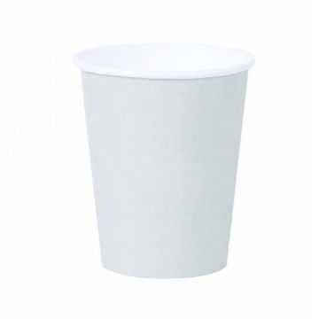 Papierový pohár 0,2l _Coffee to go_ biely 50 ks