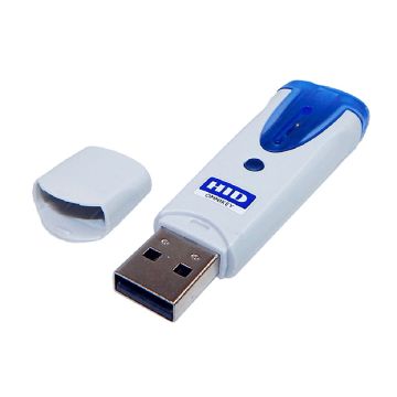 Omnikey čítačka USB 2.0, R61210320-2, čipové karty, externý, biela, konektor USB