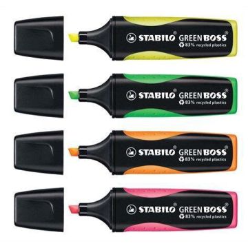 Zvýrazňovač STABILO GREEN BOSS