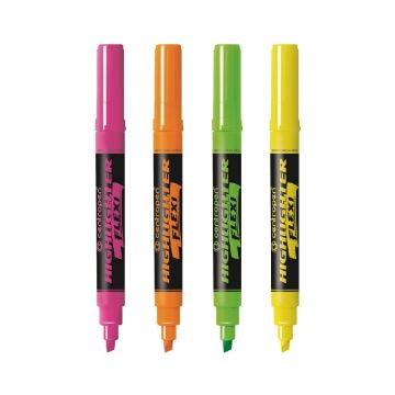 Zvýrazňovač Centropen 8542 Flexi