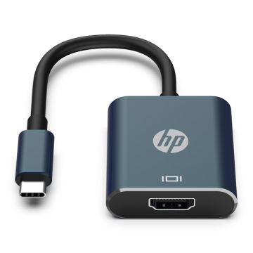 Video adaptér, DHC-CT202, USB C samec - HDMI samica, čierny, Hewlett-Packard