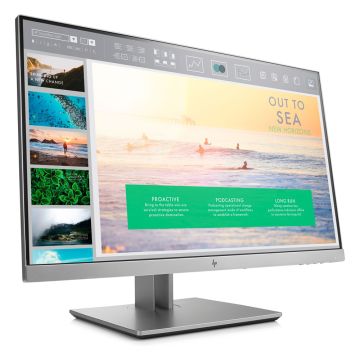 LCD HP EliteDisplay 23" E233; black/silver