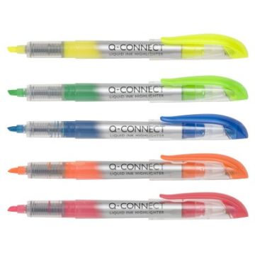 Zvýrazňovač Q-CONNECT liquid ink