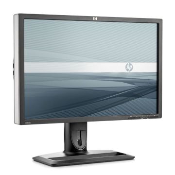LCD HP 24" ZR24W; black/silver
