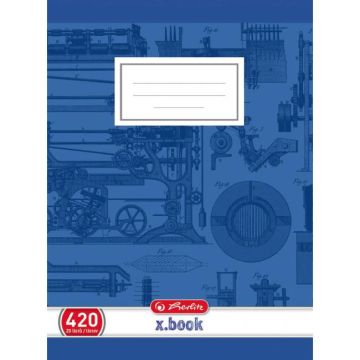 Zošit Herlitz 420, čistý, 70g/m2